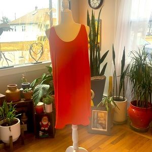 Orange lightweight dress